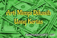 Buku Mimpi Togel 4D Uang Kertas